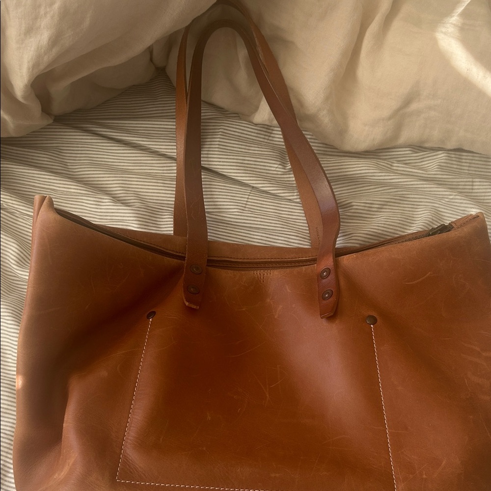 Wp Standard Leather Tote Bag - Picture 8 of 11